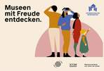 Plakat mit Werbung Museumstag