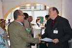 Landrat Dr. Christoph Scheurer begrüßt die Gäste zur Veranstaltung