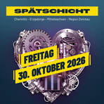 Logo f&uuml;r die Veranstaltung Sp&auml;tschicht